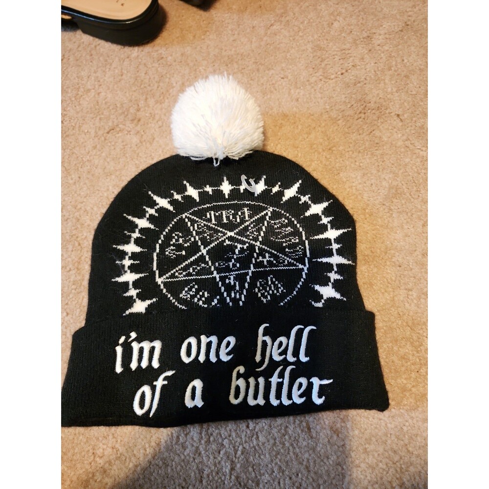 Black Butler  I'm one hell of a butler black tossel cap